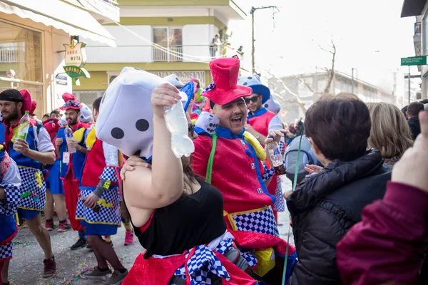 Xanthi Yunan maskeli festival, an — Stok fotoğraf