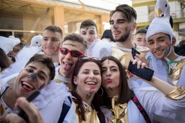 Xanthi Yunan maskeli festival, an