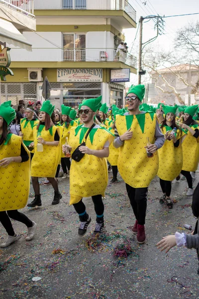 Xanthi Yunan maskeli festival, an — Stok fotoğraf