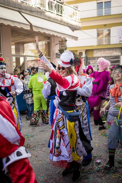 Xanthi Yunan maskeli festival, an — Stok fotoğraf