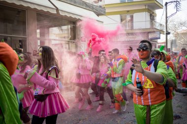 Xanthi Yunan maskeli festival, an