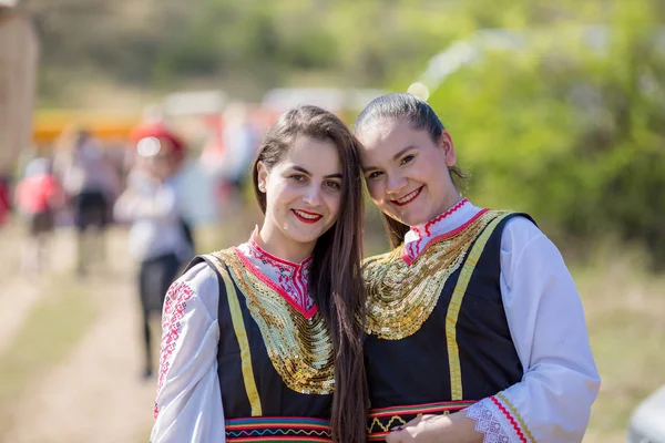 Фестиваль фольклора и маскарада в Варваре — стоковое фото