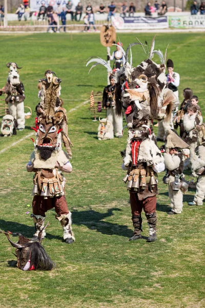 Festival de folclore e máscaras búlgaro Varvara — Fotografia de Stock