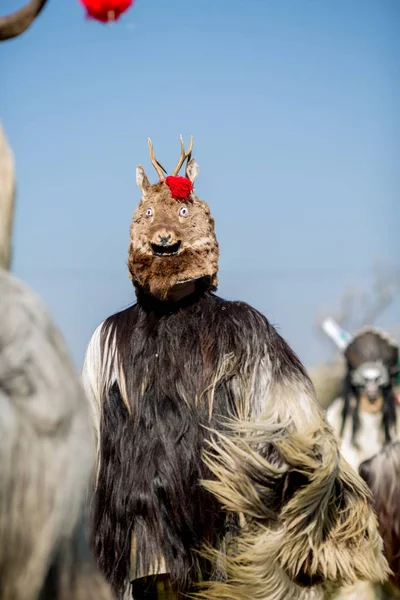 Festival de folclore e máscaras búlgaro Varvara — Fotografia de Stock