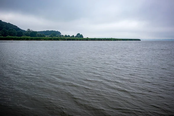 Tranquility of morning waters of Pamvotida, Greece — Stock Photo, Image