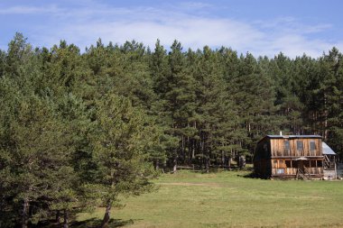 güzel dağ manzarası, Kafkasya, Karaçay-Çerkez Cumhuriyeti