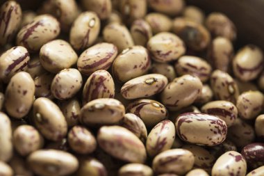 Alan sığ derinliği ile küçük fasulye