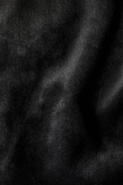 Gölgeler ile siyah kadife kumaş