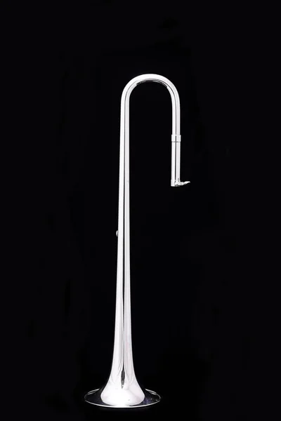 도금된 트럼펫 — 스톡 사진