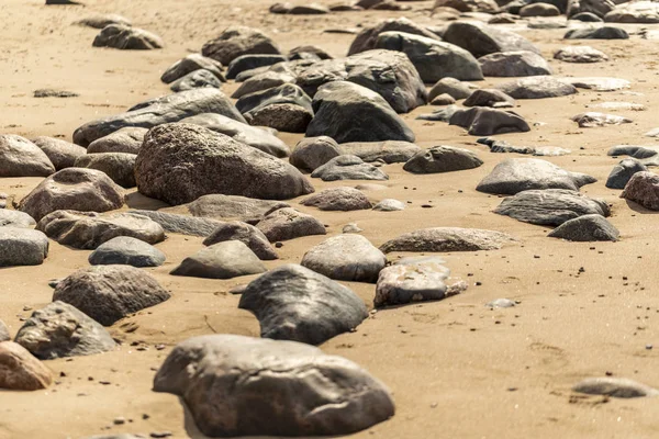 Große Steine Strand — Stockfoto