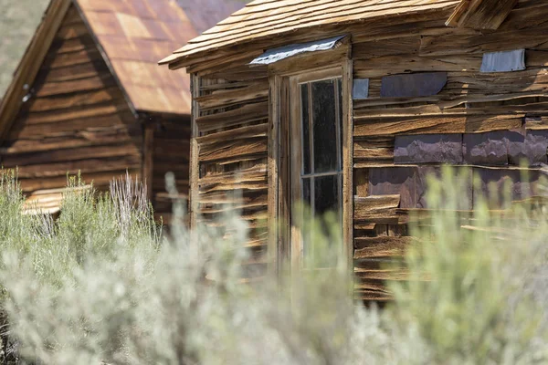 Bodie Ghost Town Edifícios Abandonados — Fotografia de Stock