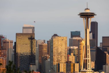 Sabahları Seattle manzarası