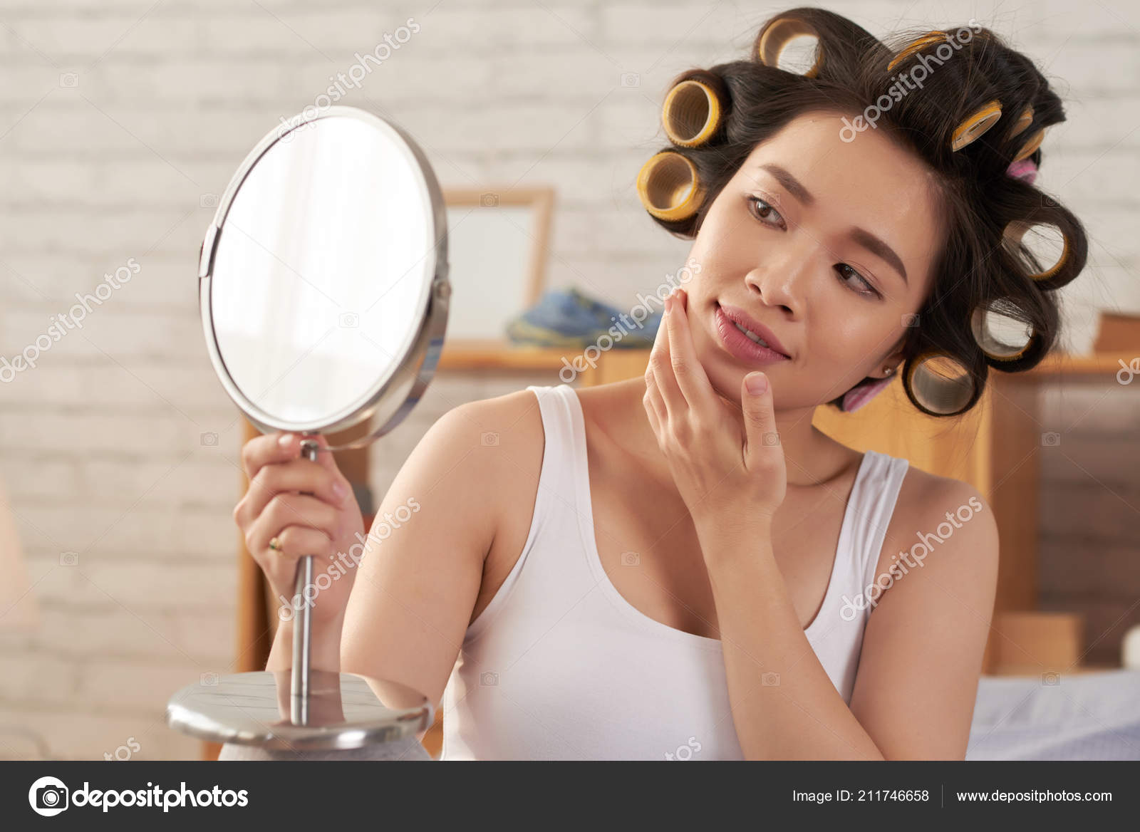 ladies hair curlers
