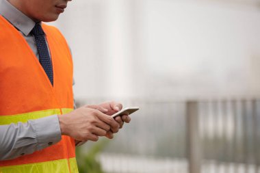 Foreman'ın içinde onun telefon mesajlarını resim kırpılmış