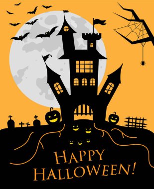 Eğlence Gecesi için Cadılar Bayramı Parti Uçucusu