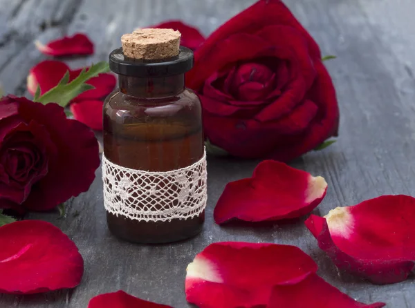 Naturkosmetik Färska Som Våren Blommor Begrepp — Stockfoto