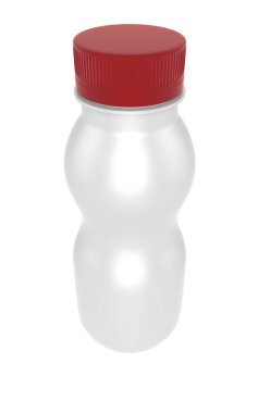 3D render. Ahşap Kasalar veya muz dolu kutular ahşap masaya koyun. Ve muz yaprak yanına. Beyaz izole.