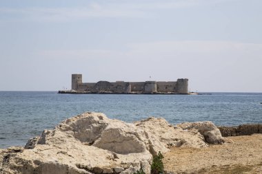 Kızkalesi manzara Kz ele locaited, Mersin, Türkiye
