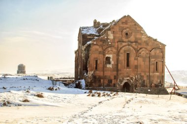 Ani bir site tarihsel katedralde. Ani bugünün Türkiye'de yıkık bir Ermeni Ortaçağ şehir olduğunu.