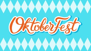 Oktoberfest el yazısıyla yazılmış yazı