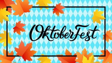 Oktoberfest el yazısıyla yazılmış yazı