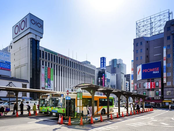 Tokyo Japan Mar 2018 Kinshicho Neighborhood Unidentified Tourist Japanese People — Stock Photo, Image