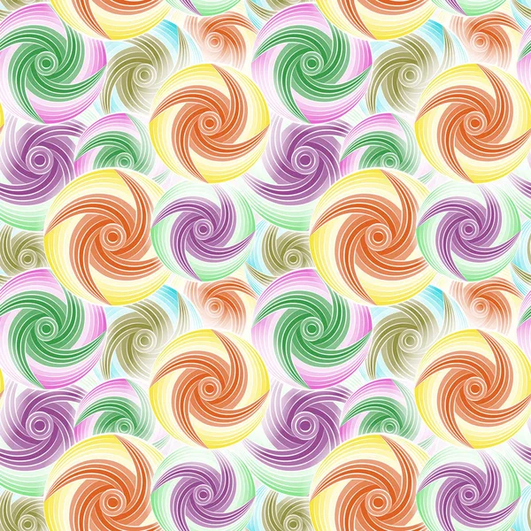 Soyut vektör Seamless modeli. Geometrik eğrisi öğeleri.