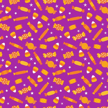 Mutlu Halloween sorunsuz desen arka plan seti