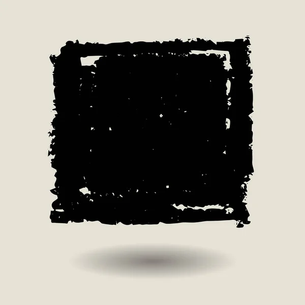 抽象的黑色纹理背景模板 — 图库矢量图片