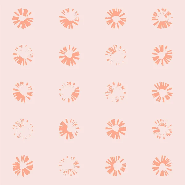 Flower stamp texture pattern wallpaper — Stock Vector