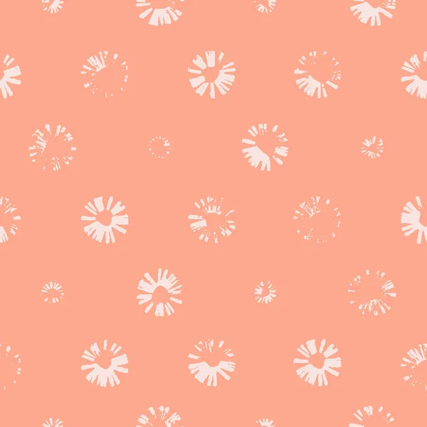 Flower stamp texture pattern wallpaper — Stock Vector