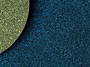 Yeşil ve mavi göz falı paleti arkaplanı.