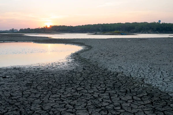 Climate change and drought land, water crisis and global warming