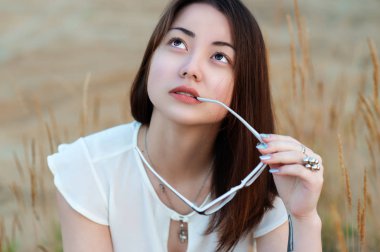 merak güzel Koreli kadın 