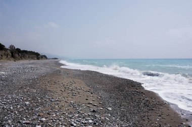 deniz, dağlar, kayalar, su, plaj, yaz, Güneş, freestyle, yelken, gemi, sörfçü