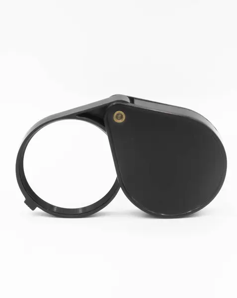 büyüteç, cam, zoom, bak, gözler, kutu, plastik, yuvarlak, şeffaf,