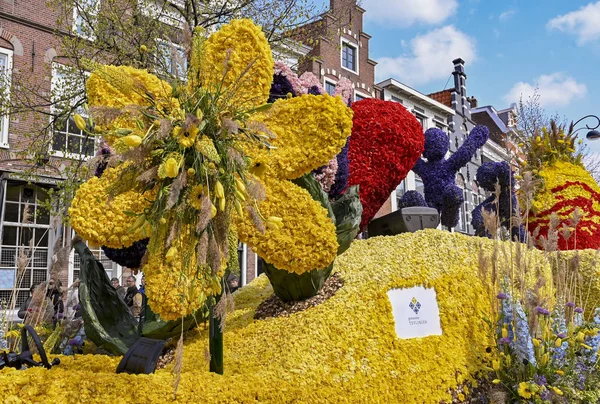 Park, çiçekler, Hollanda, laleler, güzel, çiçekli, kırmızı, sarı