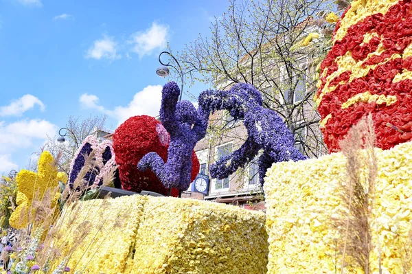 Park, çiçekler, Hollanda, laleler, güzel, çiçekli, kırmızı, sarı