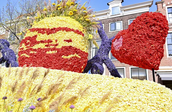 Park, çiçekler, Hollanda, laleler, güzel, çiçekli, kırmızı, sarı