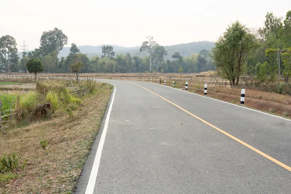 Yolun dağın çevresinde