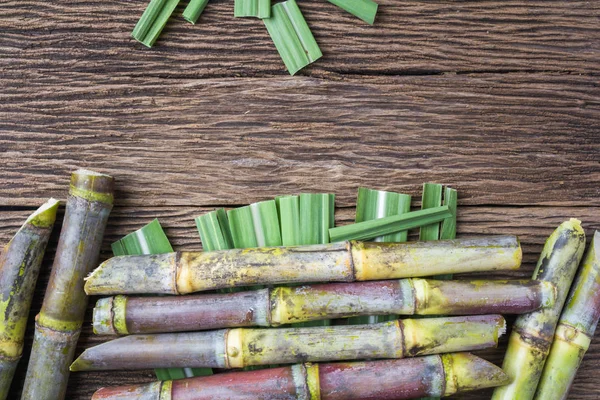Close Sugarcane Wood Background Close — Stock Photo, Image