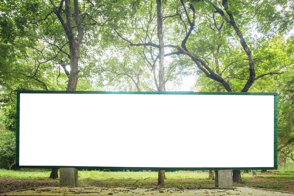 Grüner Wald Natur Hintergrund Mit Umweltzeichen — Stockfoto