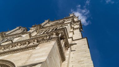 Paris/Fransa-23 Mayıs 2017: Notre-Dame de Paris , 