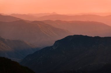 Sierra Nevada doğal mountainscape