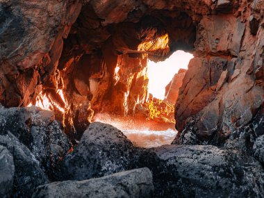 Anahtar deliği Arch Pfeiffer Beach