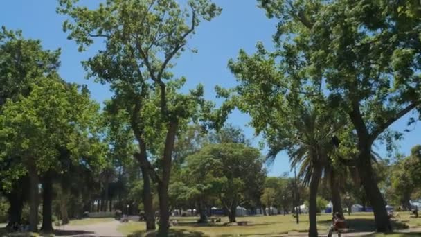 Parque Rodo Montevideo Uruguay Diciembre 2017 — Vídeos de Stock