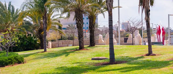 Giardino Ha-Manhigim. Rishon Lezion, Israele. -Parco dei Presidenti . — Foto Stock