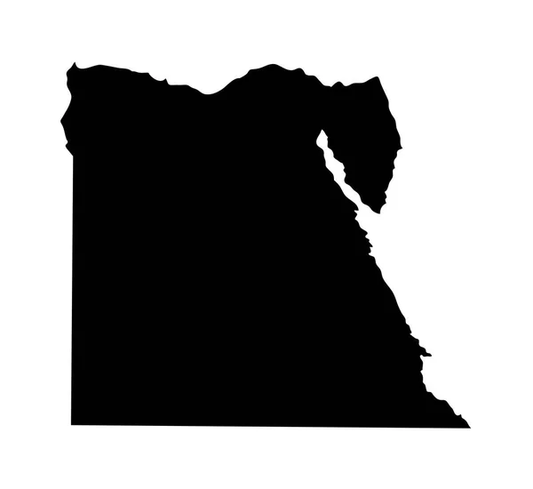 Карта Египта Нем Хорошее Использование Символа Логотипа Веб Значка Талисмана — стоковый вектор