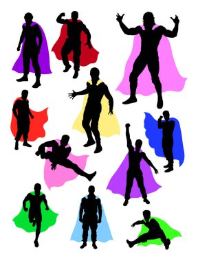 Süper kahraman tasarımı. Süpermen tasarımı. Sembol, logo, web simgesi, maskot, işaret veya istediğiniz herhangi bir tasarım için iyi kullanım.