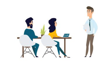 Mimar proje müşteri ile anlatılır..